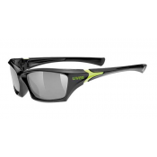 Okulary Sportstyle 501 czarno-zielone UVEX